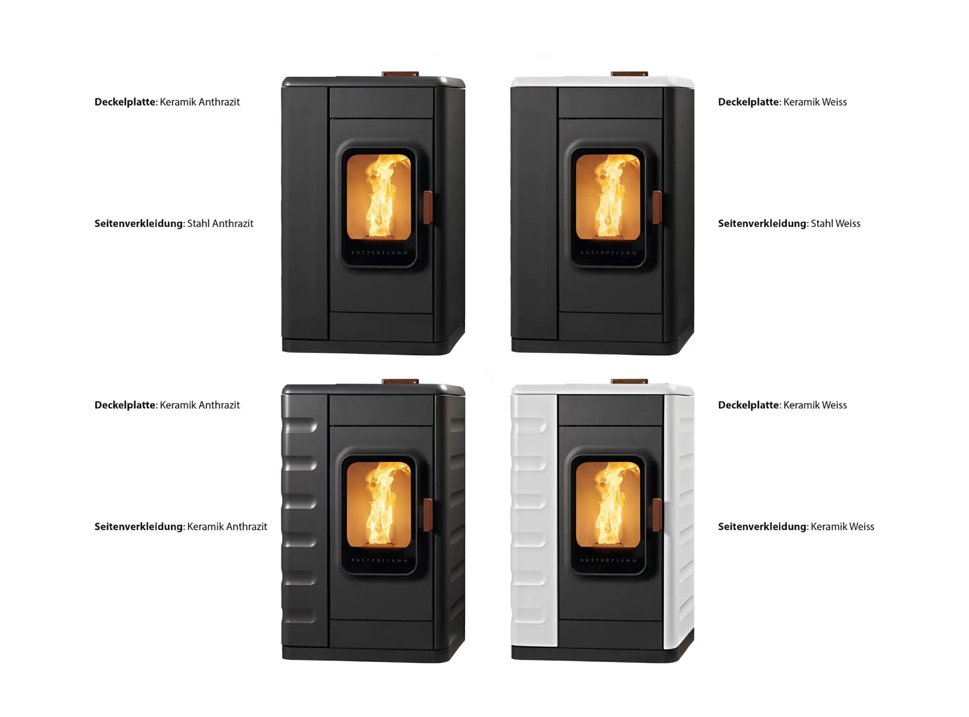 Pelletofen Austroflamm Ruby alle Modelle - Ofenerlebnis.de 