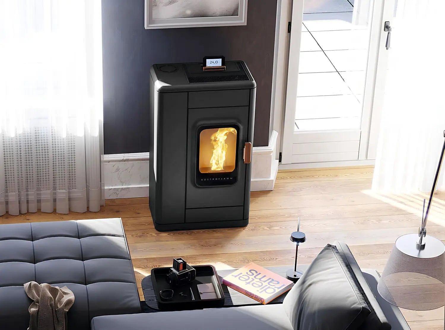 austroflamm-ruby-pelletofen-stahl-schwarz - ofenerlebnis.de