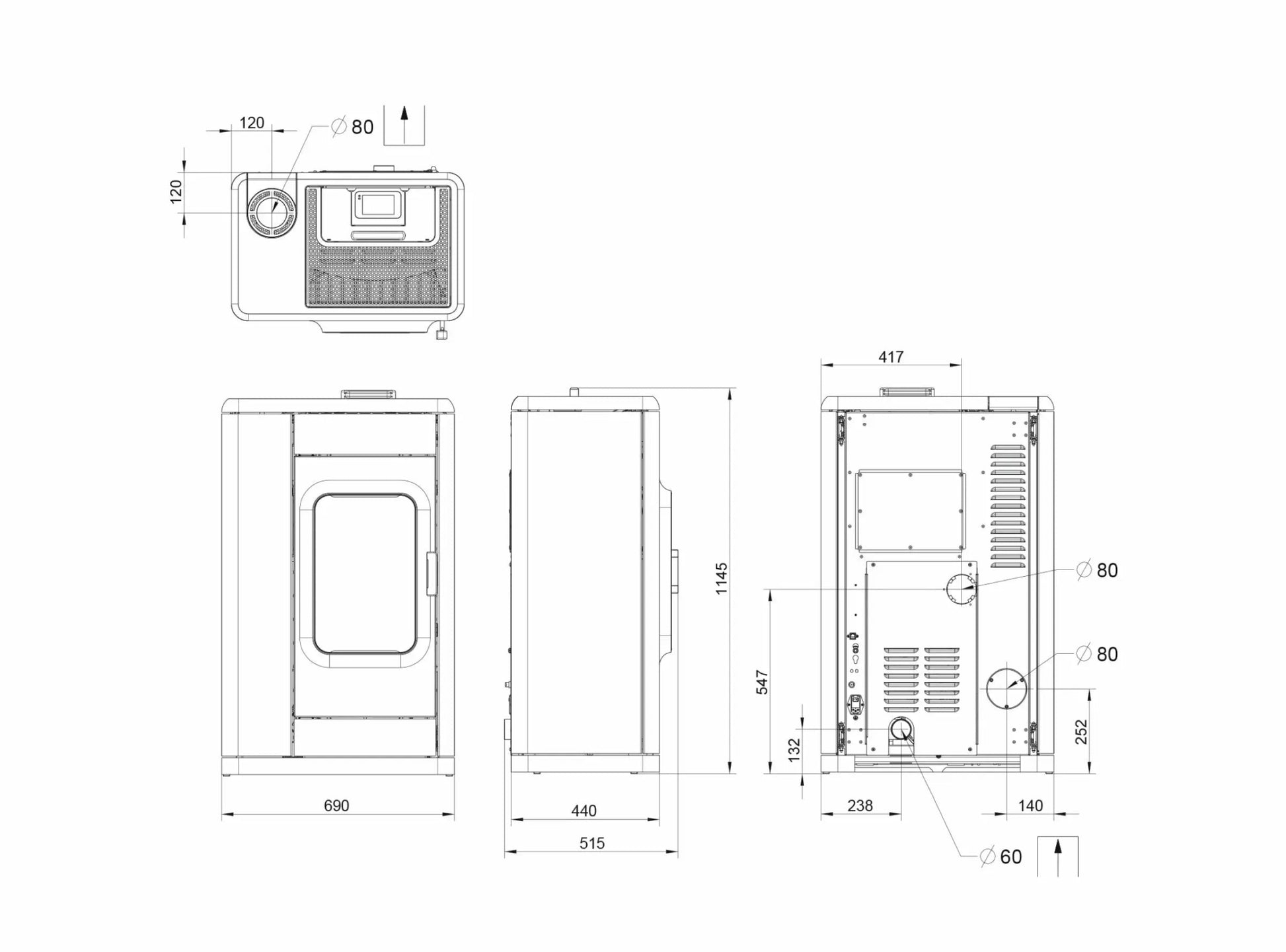 Pelletofen Austroflamm Technische Daten - Ofenerlebnis.de