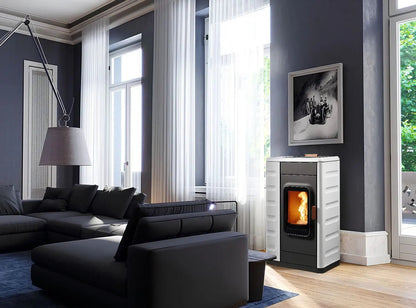 austroflamm-ruby-pelletofen-keramik-weiss - ofenerlebnis.de