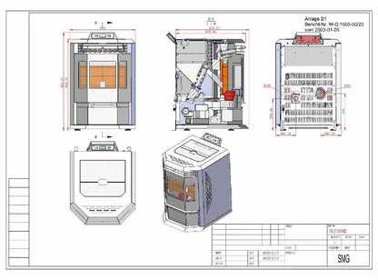 SCHENGER PELLETOFEN HLP3602 - Ofenerlebnis.de