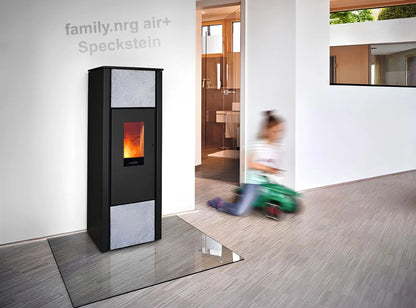 Pelletofen Wodtke family.nrg air+ Speckstein - ofenerlebnis.de