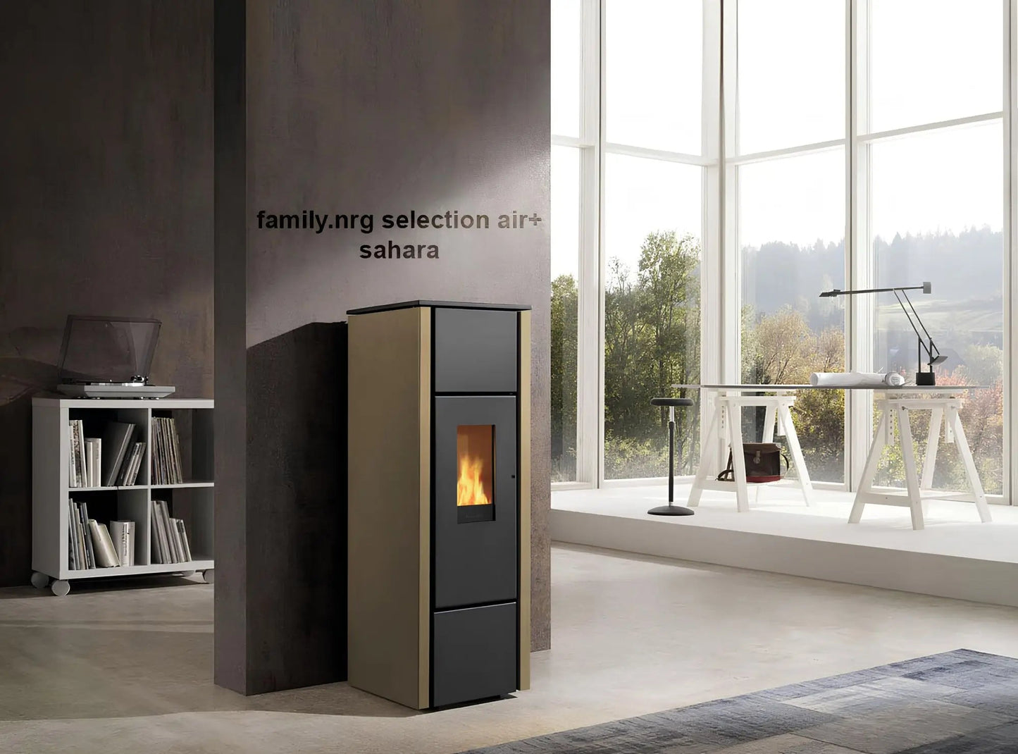 Pelletofen Wodtke family.nrg selection air+ sahara - ofenerlebnis.de