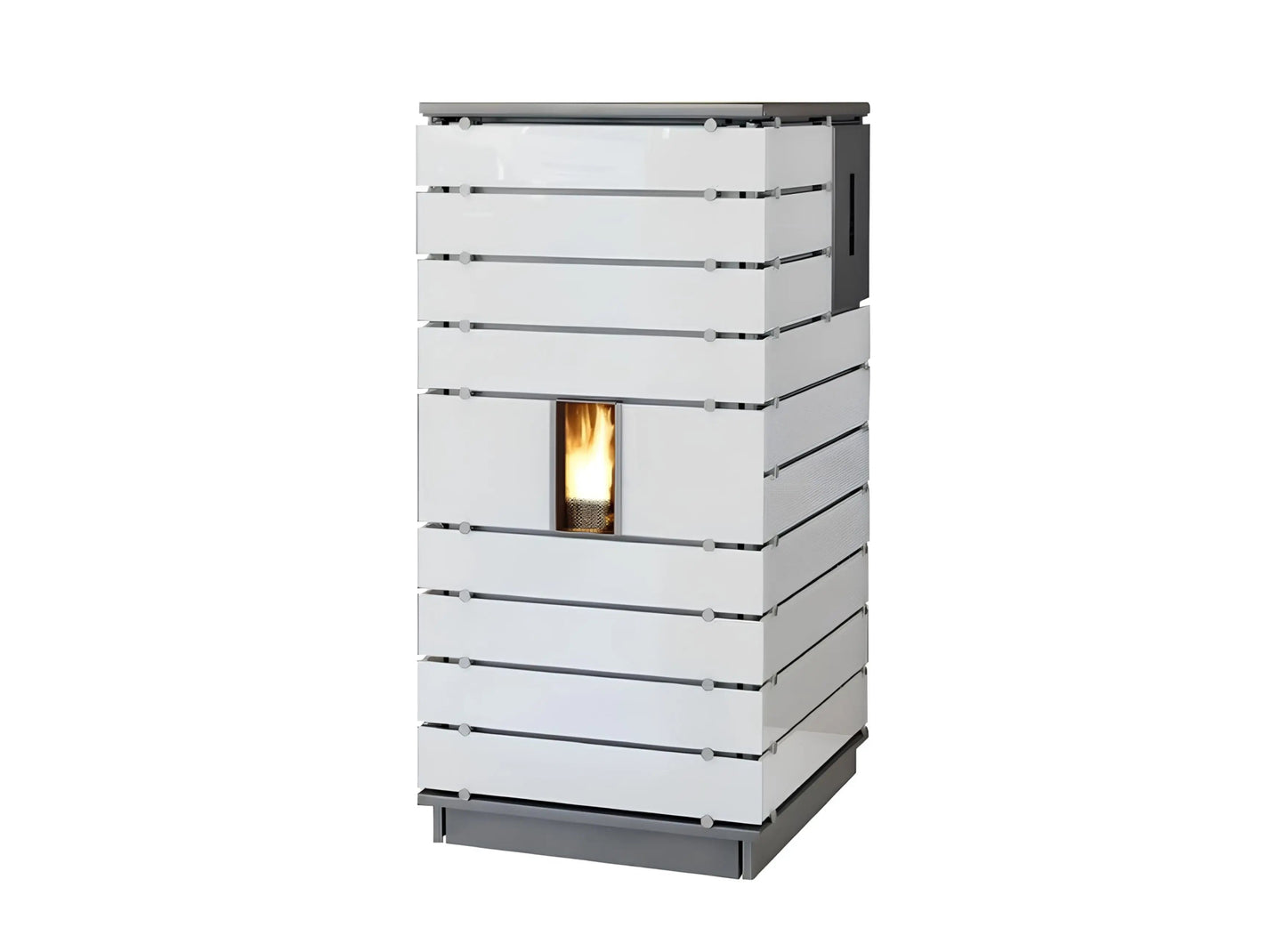 Pelletofen Wodtke ivo.tec water+ wasserführend white - ofenerlebnis.de