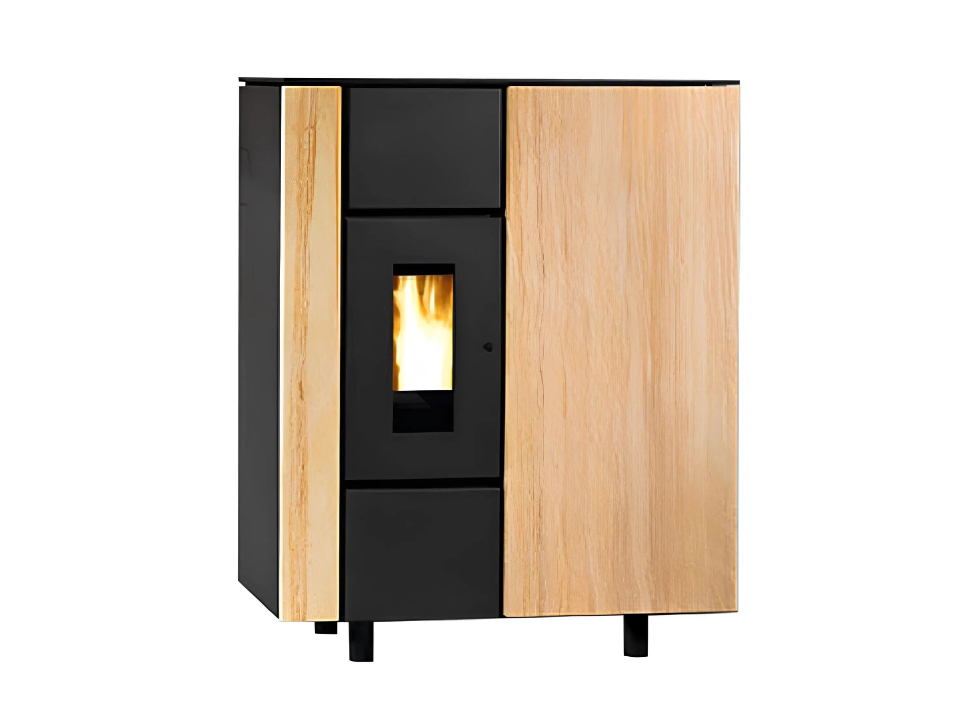 Pelletofen Wodtke ixbase air+ Sandstein - ofenerlebnis.de