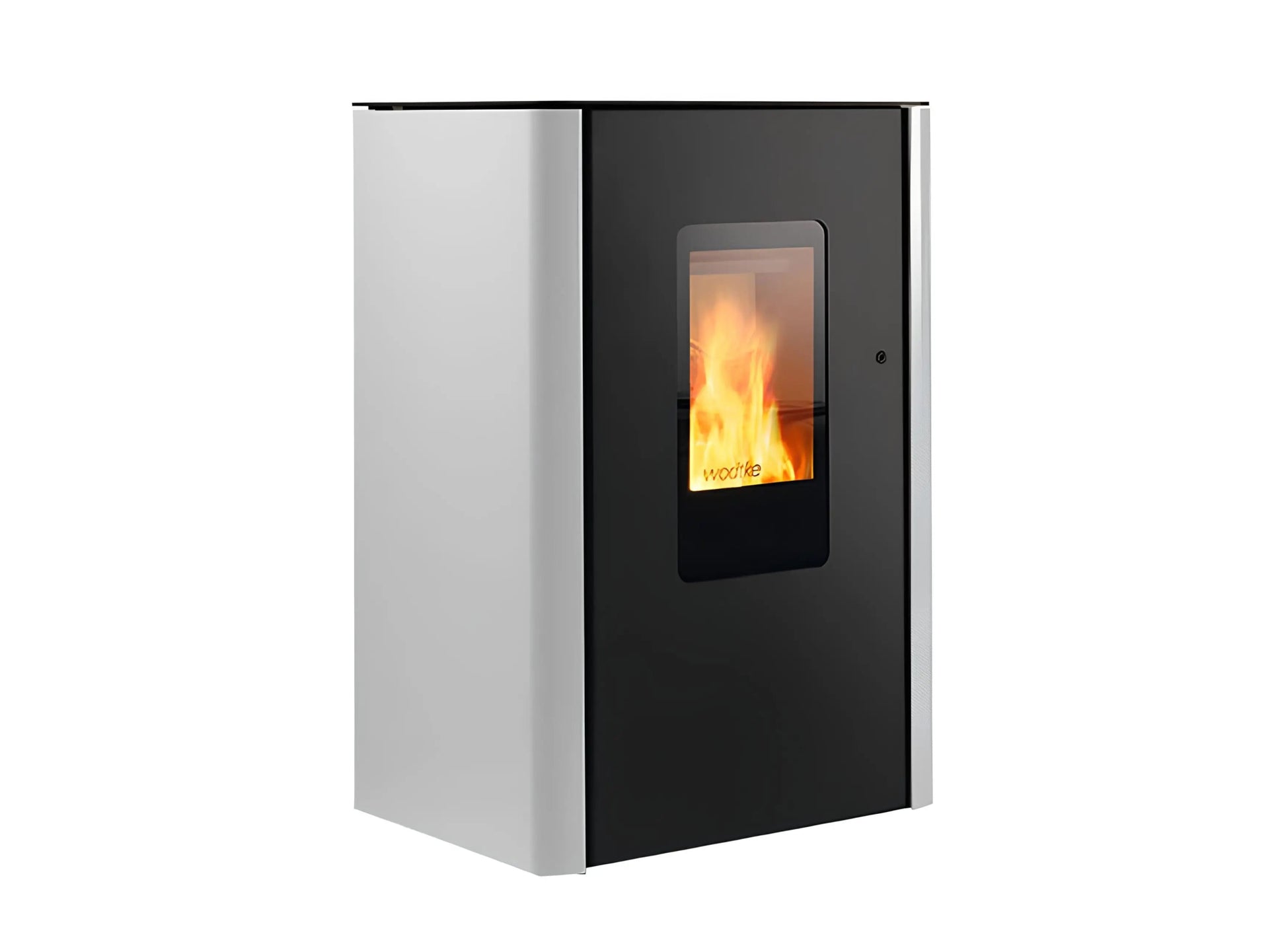 Pelletofen Wodtke Jack water+ wasserführend white - ofenerlebnis.de