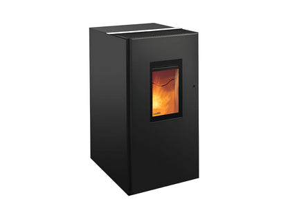 Pelletofen Wodtke Pat water+ wasserführend Top-Dekorleiste in Weiss - ofenerlebnis.de