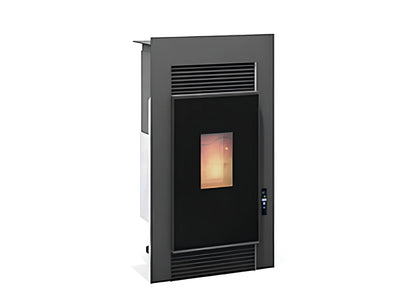 Pelletofen Wodtke PE Nova Einbaugerät water+ wasserführend - ofenerlebnis.de