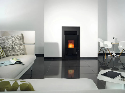 Pelletofen Wodtke PE Nova Einbaugerät water+ wasserführend - ofenerlebnis.de