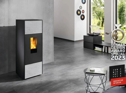 Pelletofen Wodtke Shogun air+ Speckstein - Ofenerlebnis.de