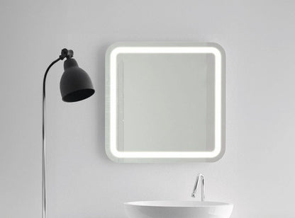 Perfect – Rechteck Wandspiegel mit LED - Leuchtband - Ofenerlebnis.de