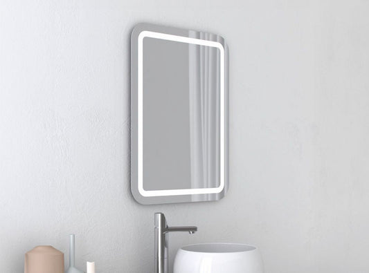 Perfect – Rechteck Wandspiegel mit LED - Leuchtband - Ofenerlebnis.de