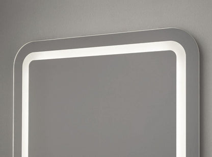 Perfect – Wandspiegel mit Berührungsschalter und LED - Leuchtband - Ofenerlebnis.de