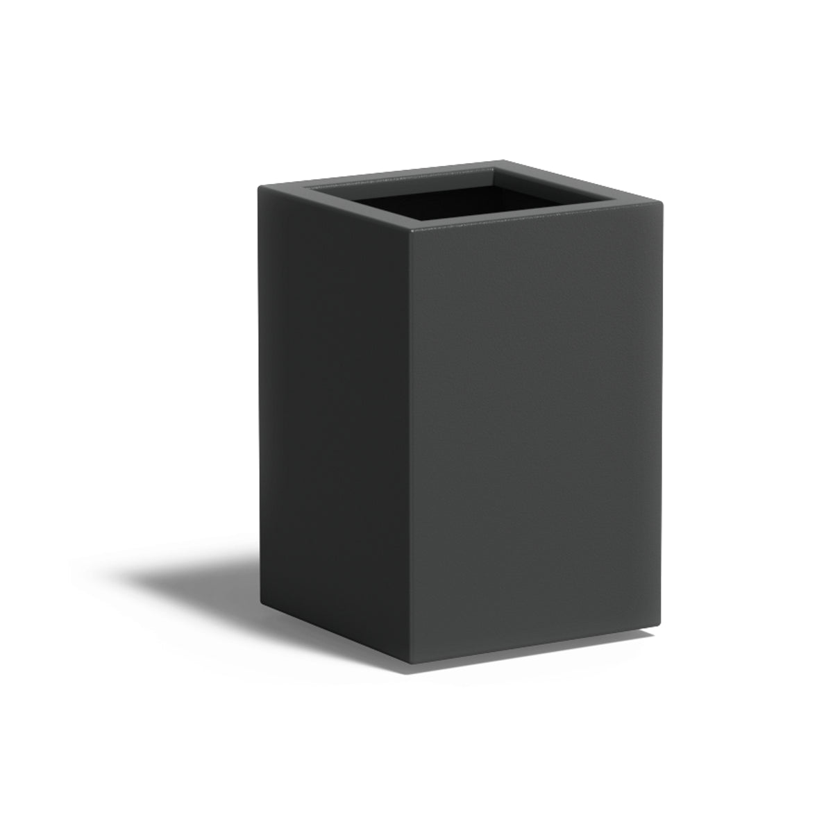 Pflanzkübel ADEZZ CARREZ quadratisch mit boden 40 × 40 × 60 cm aus Aluminium – Modellabbildung