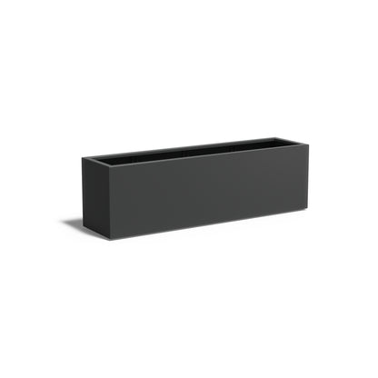 Pflanzkübel ADEZZ CARREZ rechteckig mit boden 200 × 50 × 60 cm aus Aluminium – Modellabbildung