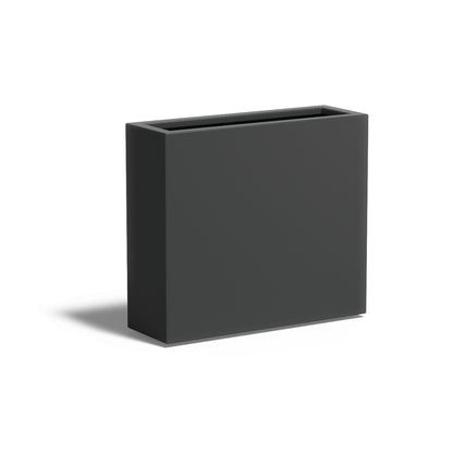 Pflanzkübel ADEZZ CARREZ rechteckig mit boden 90 × 30 × 80 cm aus Aluminium – Modellabbildung