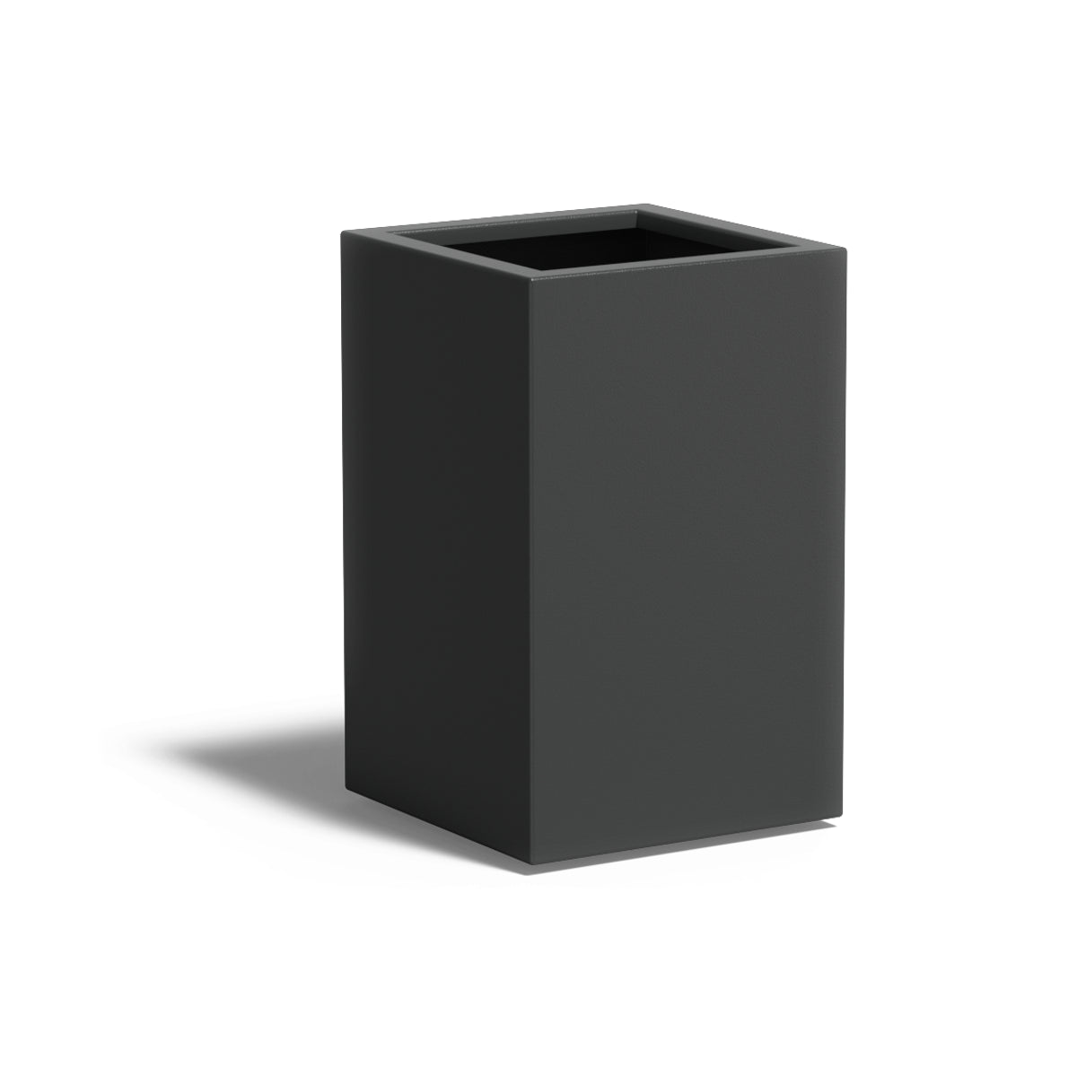 Pflanzkübel ADEZZ CARREZ quadratisch mit boden 50 × 50 × 80 cm aus Aluminium – Modellabbildung