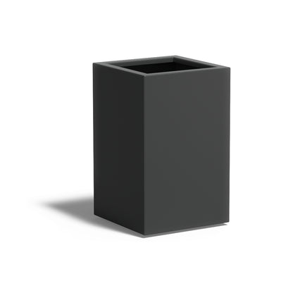 Pflanzkübel ADEZZ CARREZ quadratisch mit boden 50 × 50 × 80 cm aus Aluminium – Modellabbildung