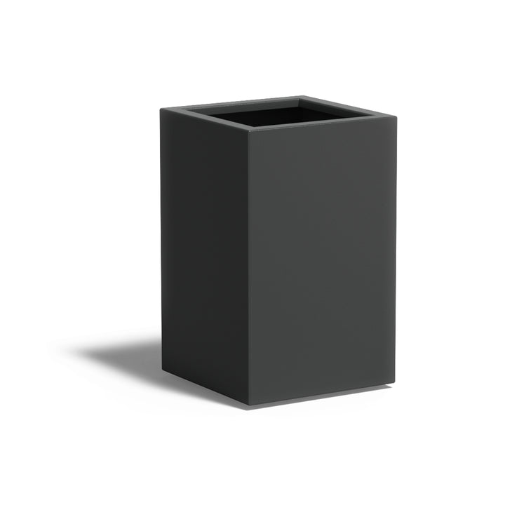 Pflanzkübel ADEZZ CARREZ quadratisch mit boden 50 × 50 × 80 cm aus Aluminium – Modellabbildung