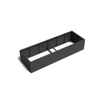 Pflanzkübel ADEZZ CARREZ rechteckig ohne boden 300 × 100 × 60 cm aus Aluminium – Modellabbildung