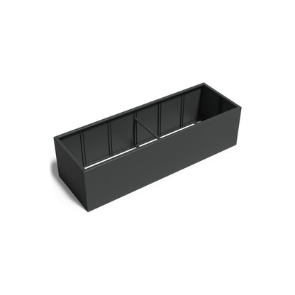 Pflanzkübel ADEZZ CARREZ rechteckig ohne boden 300 × 100 × 80 cm aus Aluminium – Modellabbildung