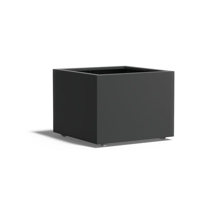 Pflanzkübel ADEZZ CARREZ quadratisch mit rollen 80 × 80 × 60 cm aus Aluminium – Modellabbildung