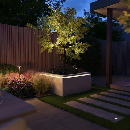 Pflanzkübel ADEZZ CARREZ aus Aluminium – Hersteller-Serienmotiv im Garten; Modellabbildung