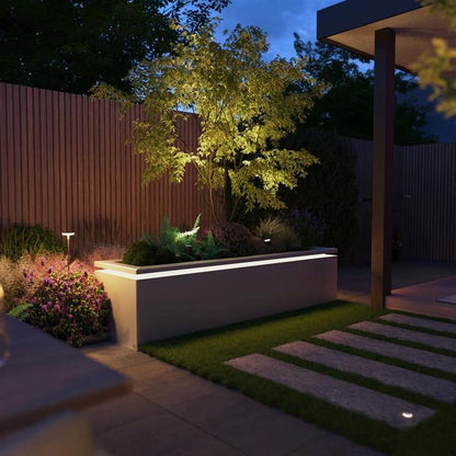 Pflanzkübel ADEZZ CARREZ aus Aluminium – Hersteller-Serienmotiv im Garten; Modellabbildung