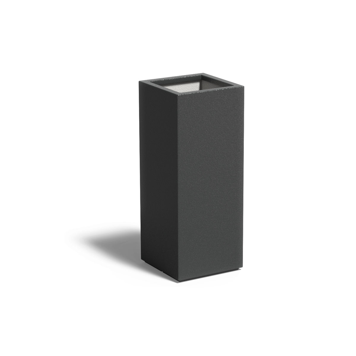 Pflanzkübel ADEZZ CARREZ aus Fiberglas, 40 × 40 × 100 cm – Modellabbildung