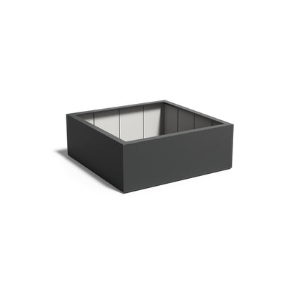 Pflanzkübel ADEZZ CARREZ aus Fiberglas, 160 × 160 × 60 cm – Modellabbildung