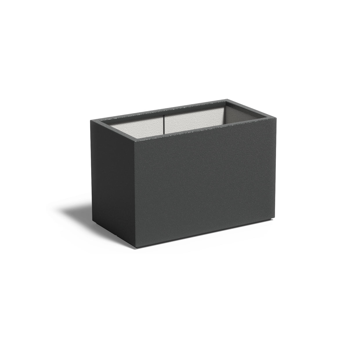 Pflanzkübel ADEZZ CARREZ aus Fiberglas, 90 × 50 × 60 cm – Modellabbildung