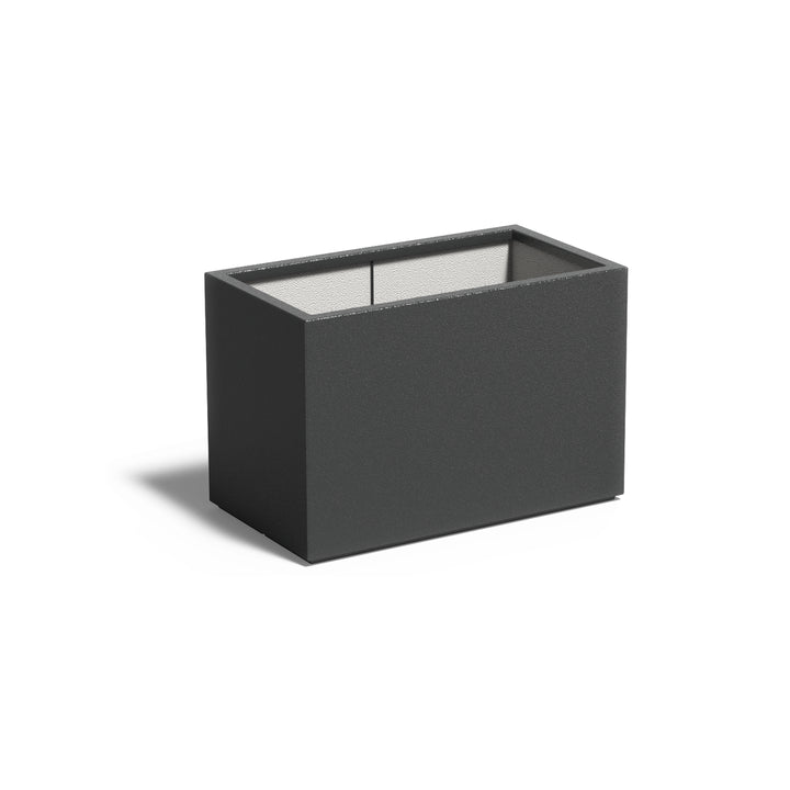 Pflanzkübel ADEZZ CARREZ aus Fiberglas, 90 × 50 × 60 cm – Modellabbildung
