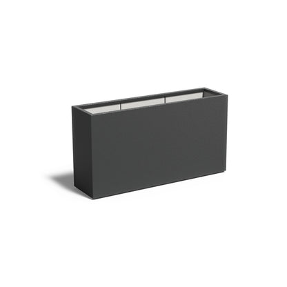 Pflanzkübel ADEZZ CARREZ aus Fiberglas, 150 × 40 × 80 cm – Modellabbildung