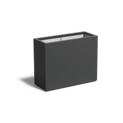 Pflanzkübel ADEZZ CARREZ aus Fiberglas, 100 × 40 × 80 cm – Modellabbildung