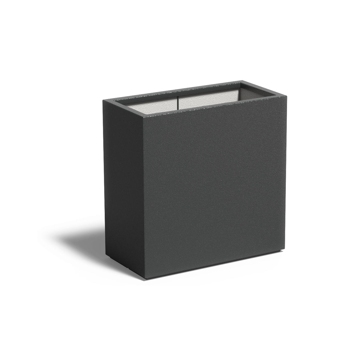 Pflanzkübel ADEZZ CARREZ aus Fiberglas, 80 × 40 × 80 cm – Modellabbildung