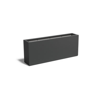 Pflanzkübel ADEZZ CARREZ aus Fiberglas, 200 × 40 × 80 cm – Modellabbildung
