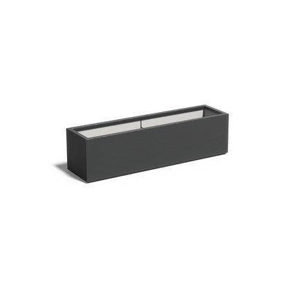 Pflanzkübel ADEZZ CARREZ aus Fiberglas, 150 × 40 × 40 cm – Modellabbildung