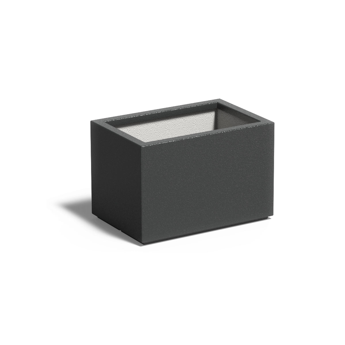 Pflanzkübel ADEZZ CARREZ aus Fiberglas, 60 × 40 × 40 cm – Modellabbildung