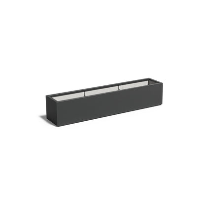 Pflanzkübel ADEZZ CARREZ aus Fiberglas, 200 × 40 × 40 cm – Modellabbildung
