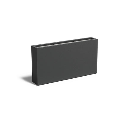 Pflanzkübel ADEZZ CARREZ aus Fiberglas, 150 × 25 × 80 cm – Modellabbildung