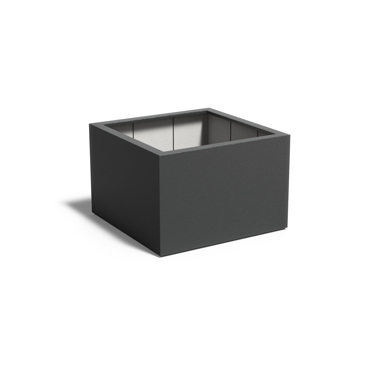 Pflanzkübel ADEZZ CARREZ aus Fiberglas, 120 × 120 × 80 cm – Modellabbildung