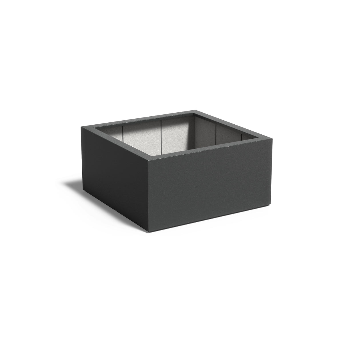 Pflanzkübel ADEZZ CARREZ aus Fiberglas, 120 × 120 × 60 cm – Modellabbildung