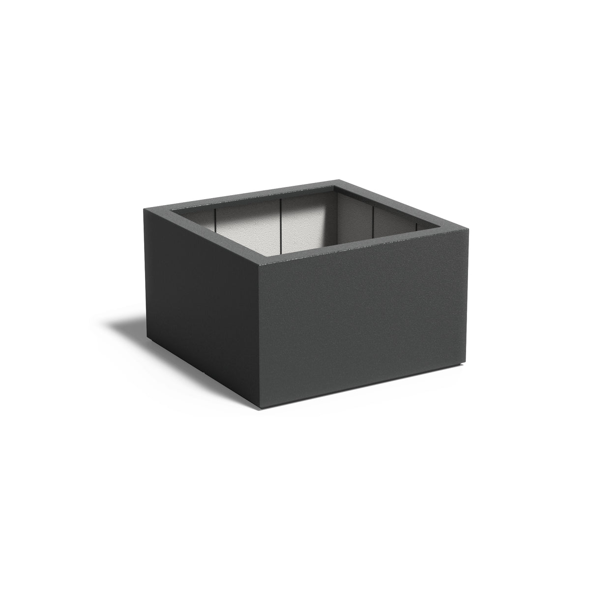Pflanzkübel ADEZZ CARREZ aus Fiberglas, 100 × 100 × 60 cm – Modellabbildung