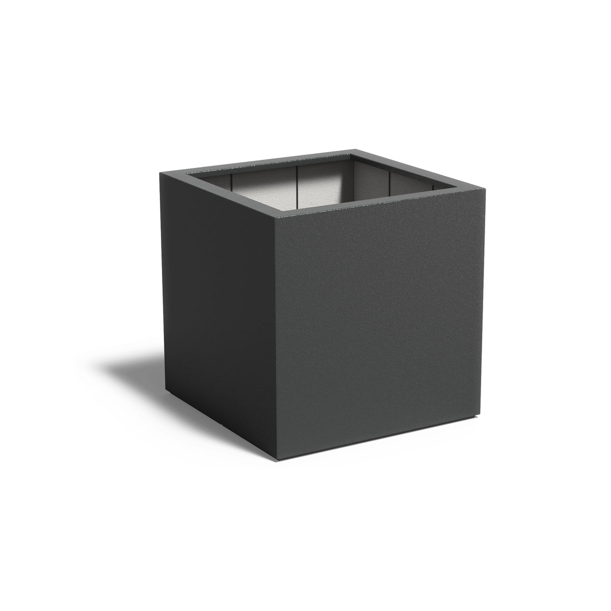 Pflanzkübel ADEZZ CARREZ aus Fiberglas, 100 × 100 × 100 cm – Modellabbildung