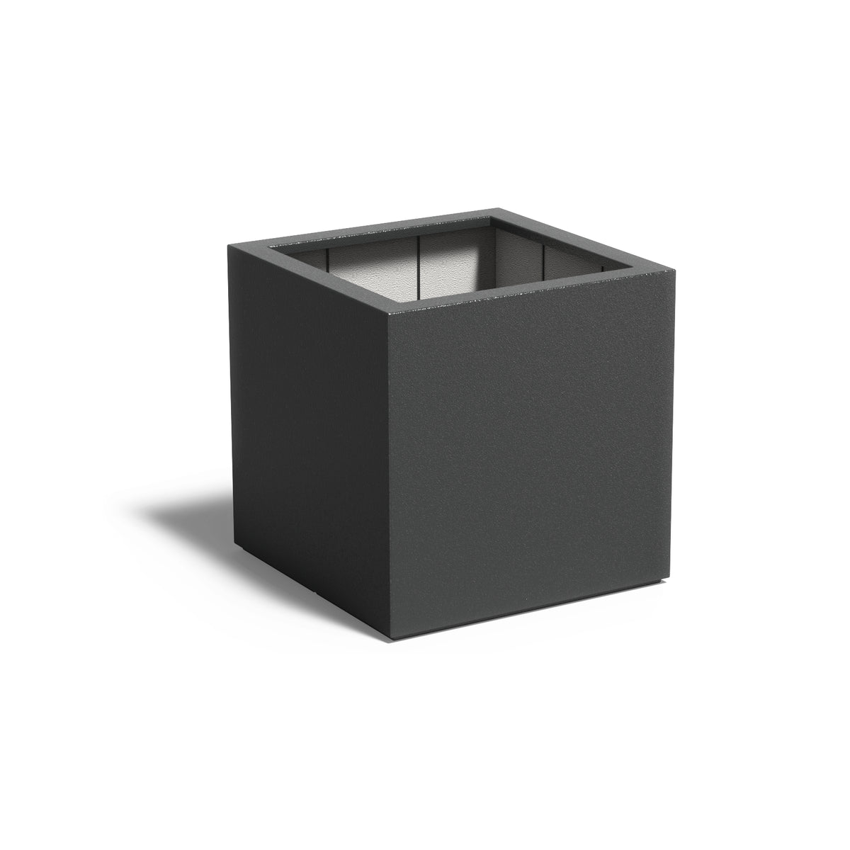 Pflanzkübel ADEZZ CARREZ aus Fiberglas, 80 × 80 × 80 cm – Modellabbildung