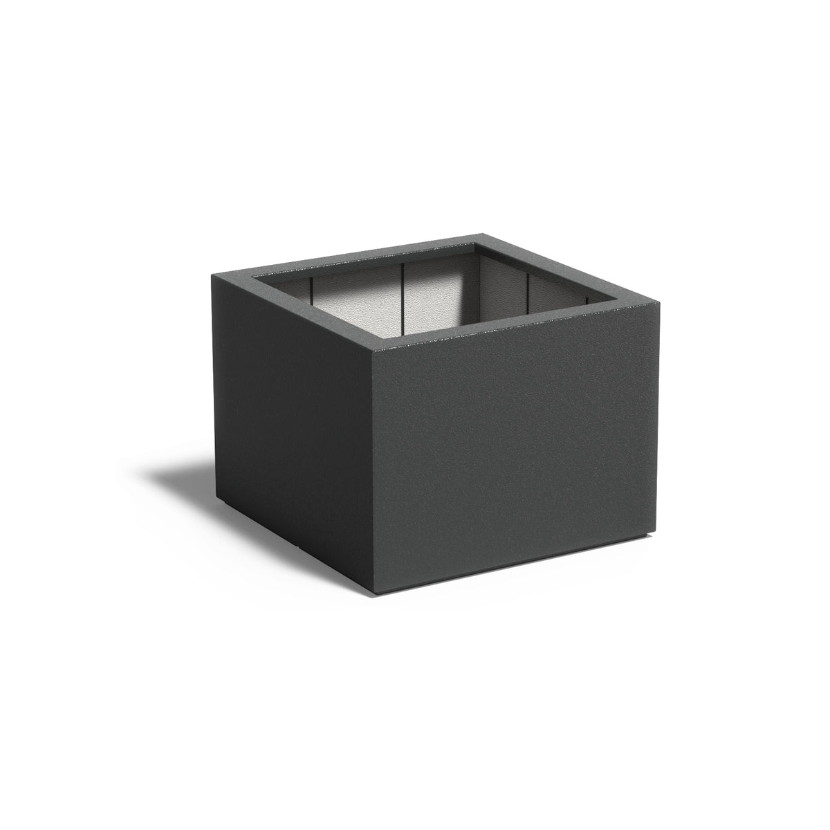 Pflanzkübel ADEZZ CARREZ aus Fiberglas, 80 × 80 × 60 cm – Modellabbildung