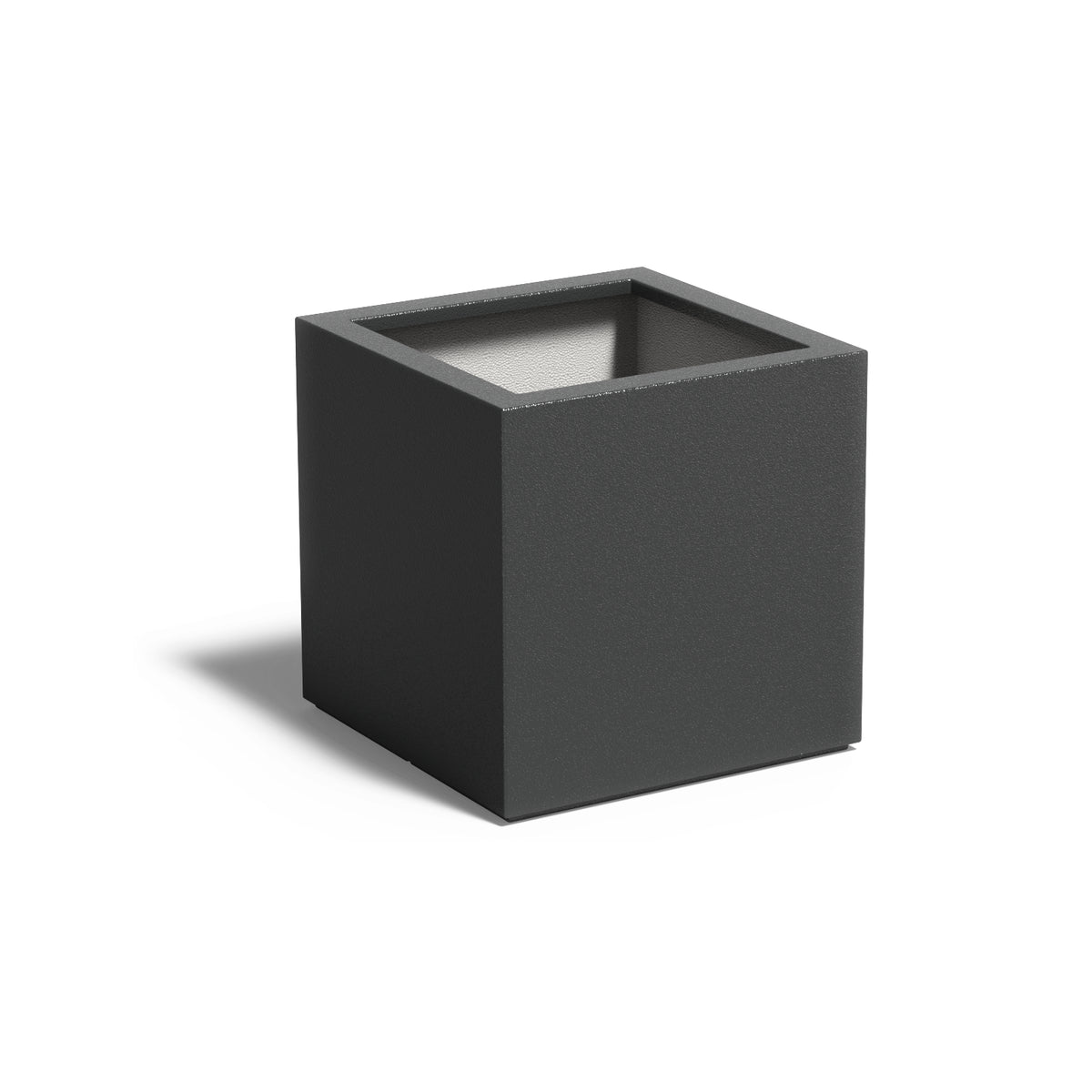 Pflanzkübel ADEZZ CARREZ aus Fiberglas, 70 × 70 × 70 cm – Modellabbildung