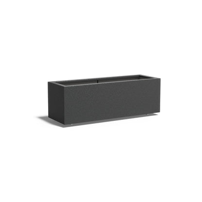 Pflanzkübel ADEZZ CARREZ aus Fiberglas mit Rollen, 150 × 50 × 50 cm – Modellabbildung