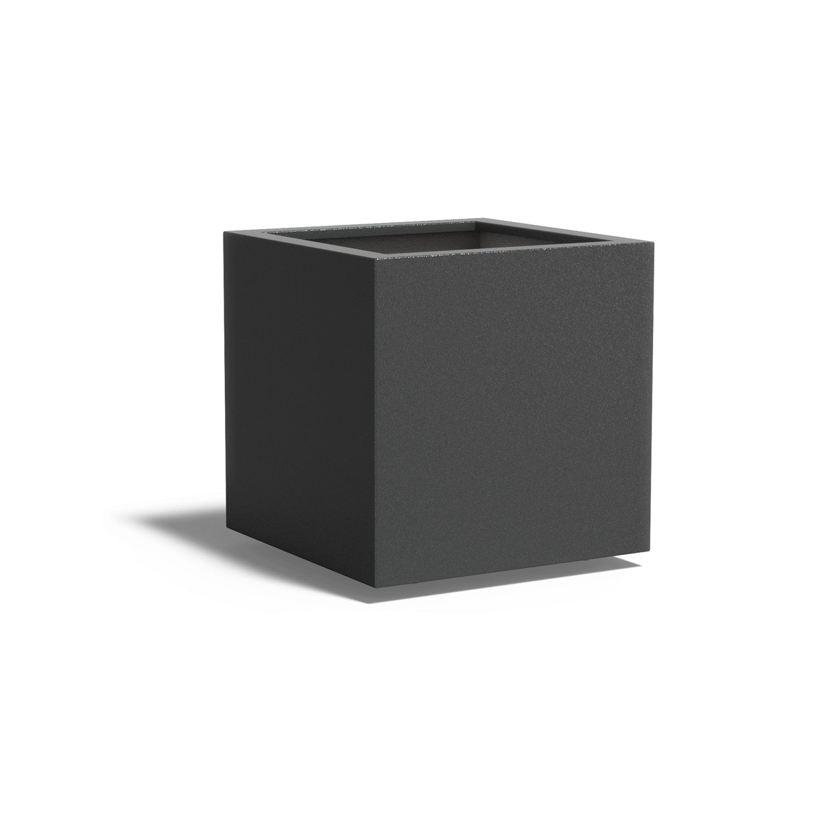Pflanzkübel ADEZZ CARREZ aus Fiberglas mit Rollen, 80 × 80 × 80 cm – Modellabbildung