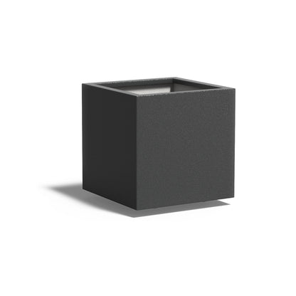 Pflanzkübel ADEZZ CARREZ aus Fiberglas mit Rollen, 60 × 60 × 60 cm – Modellabbildung